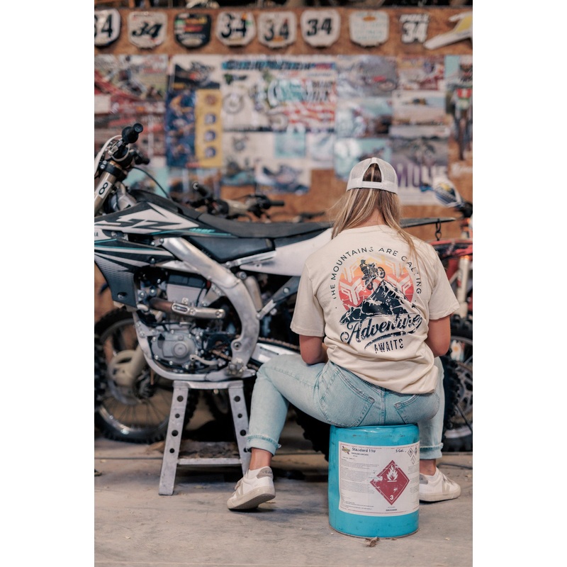 ADVENTURE SS T-SHIRT WHITE|S|M|L|XL|2XL|3XL