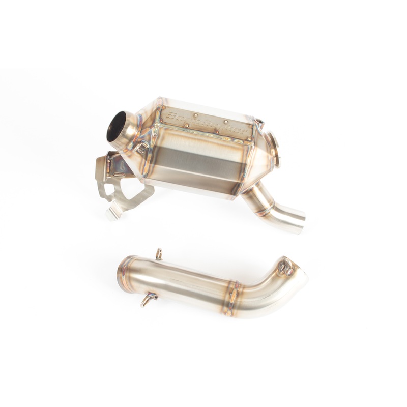 BoonDocker Stock Exit Exhaust for Polaris Boost