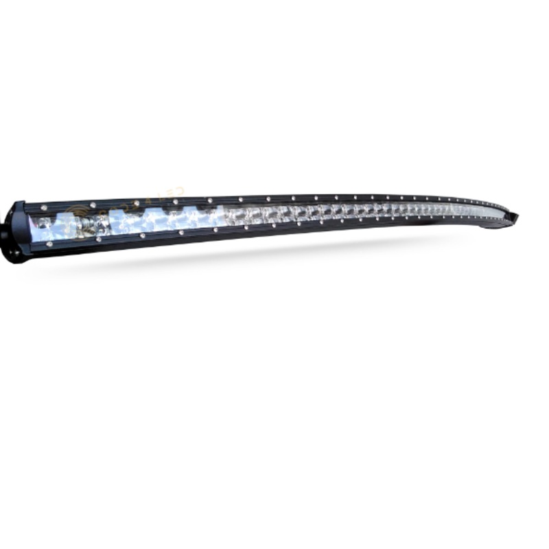 Code 4 LED Supply Slim Dual Row Clear Curved Light bar 43