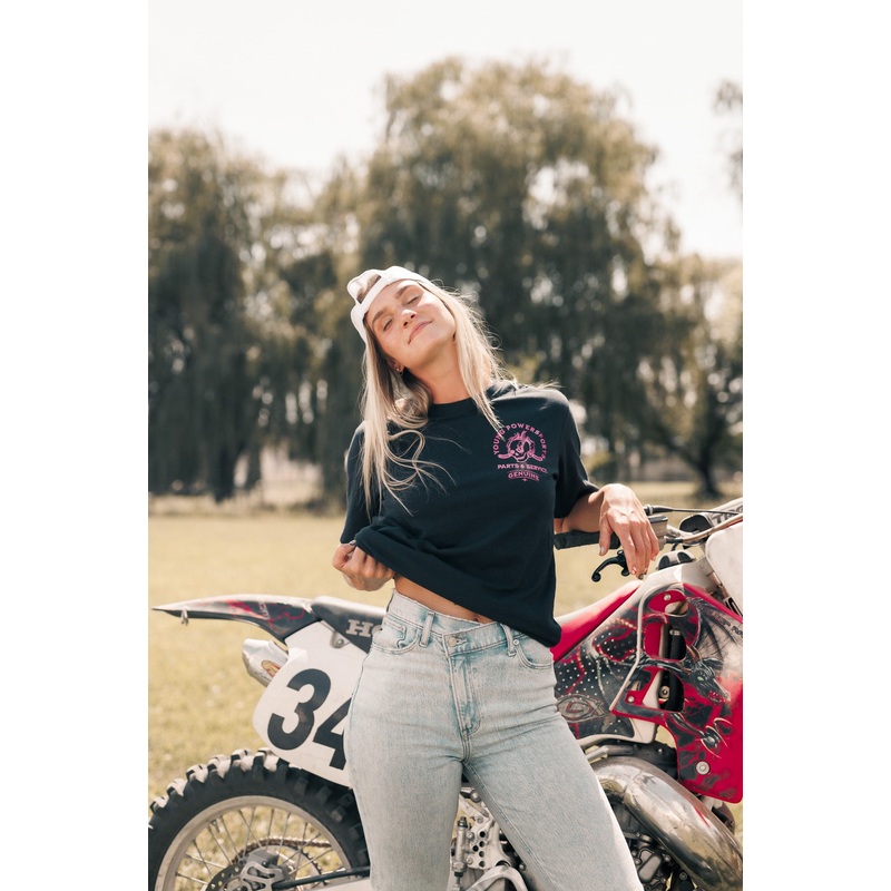CUSTOM GARAGE SS T-SHIRT BLACK