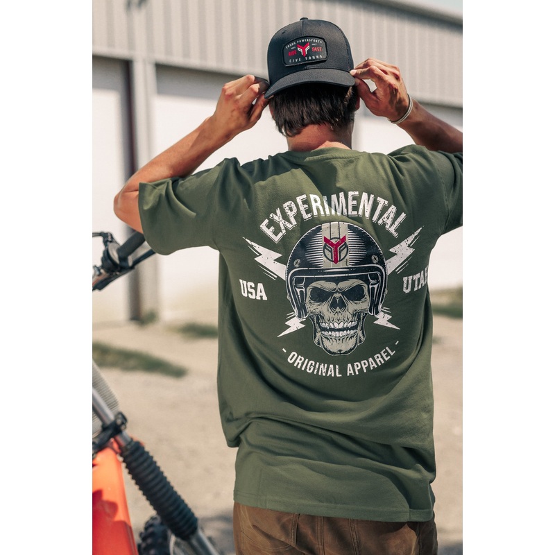 EXPERIMENTAL SS T-SHIRT GREEN|S|M|L|XL|2XL|3XL