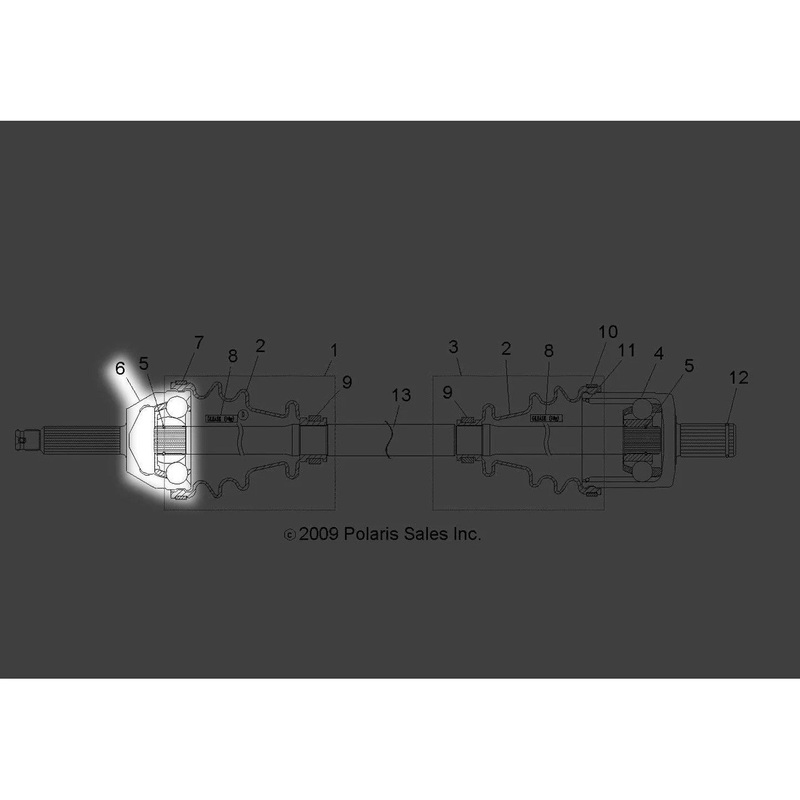 Polaris Ranger CV Joint