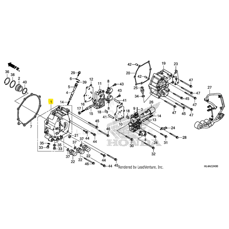 Honda OEM Clutch Cover