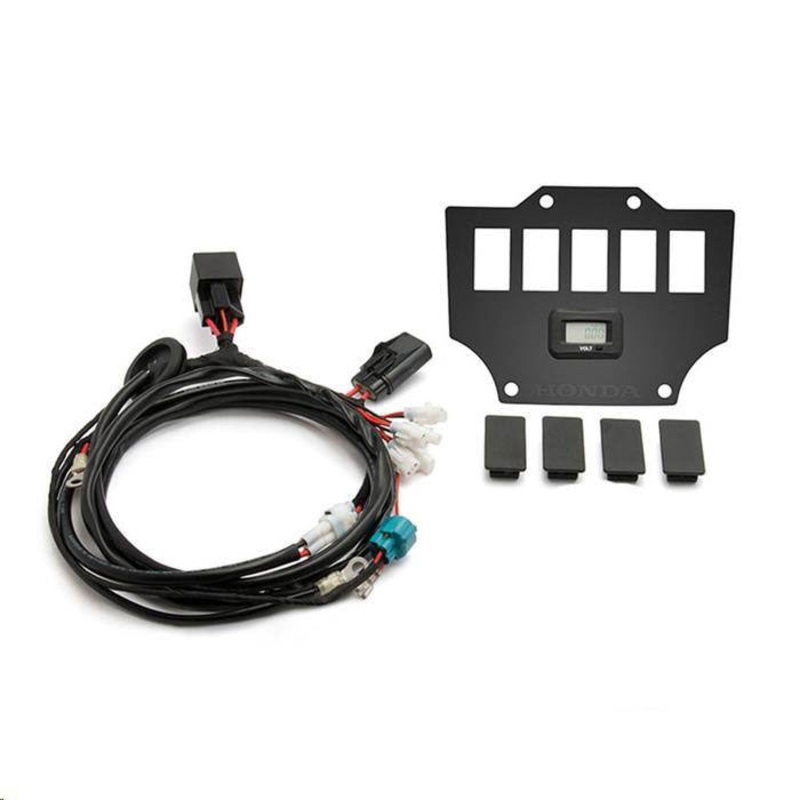 Honda Talon Switch Plate with Volt Meter