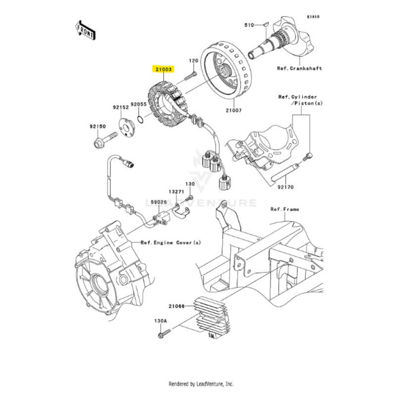 Kawasaki OEM Stator for Teryx 750