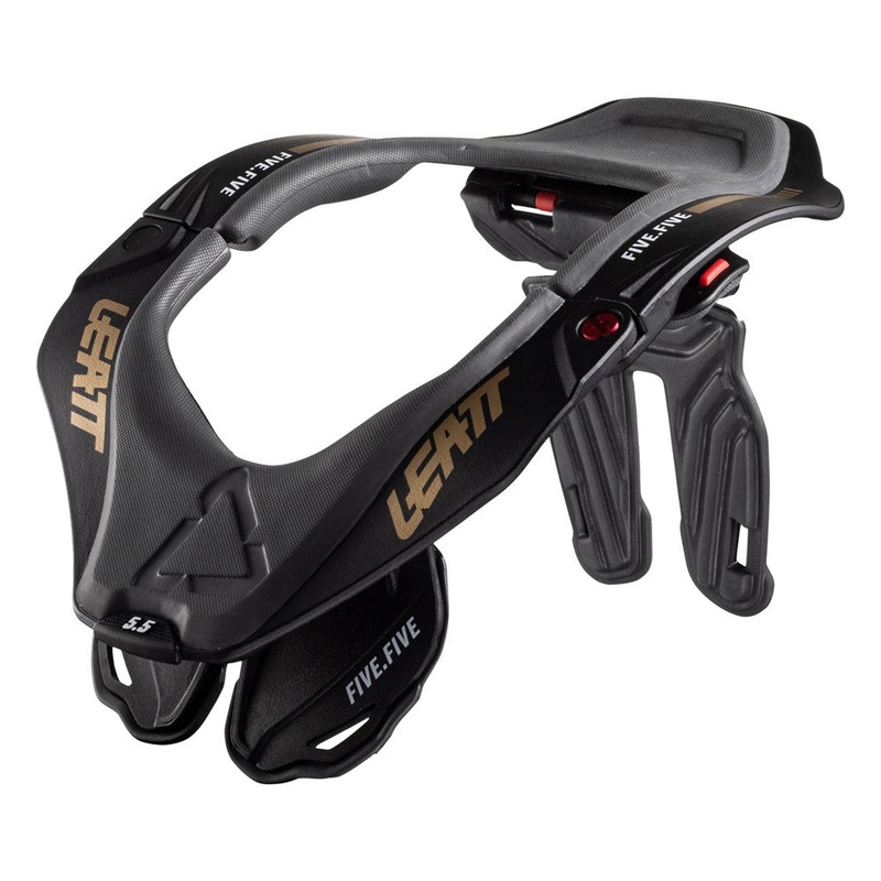 Leatt 5.5 Neck Brace|Black/Grey|Black/Green|L/XL