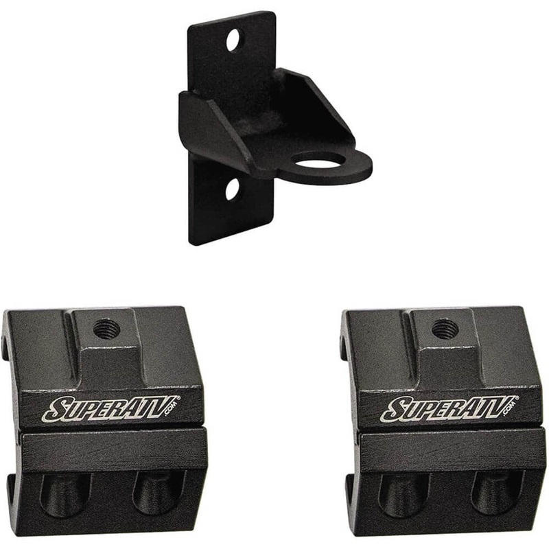 SuperATV Whip Light Vertical Profile Roll Cage Mount