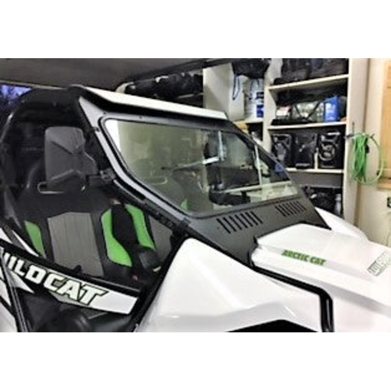 Arctic Cat Wildcat Vented Windshield With D.o.t Stamp