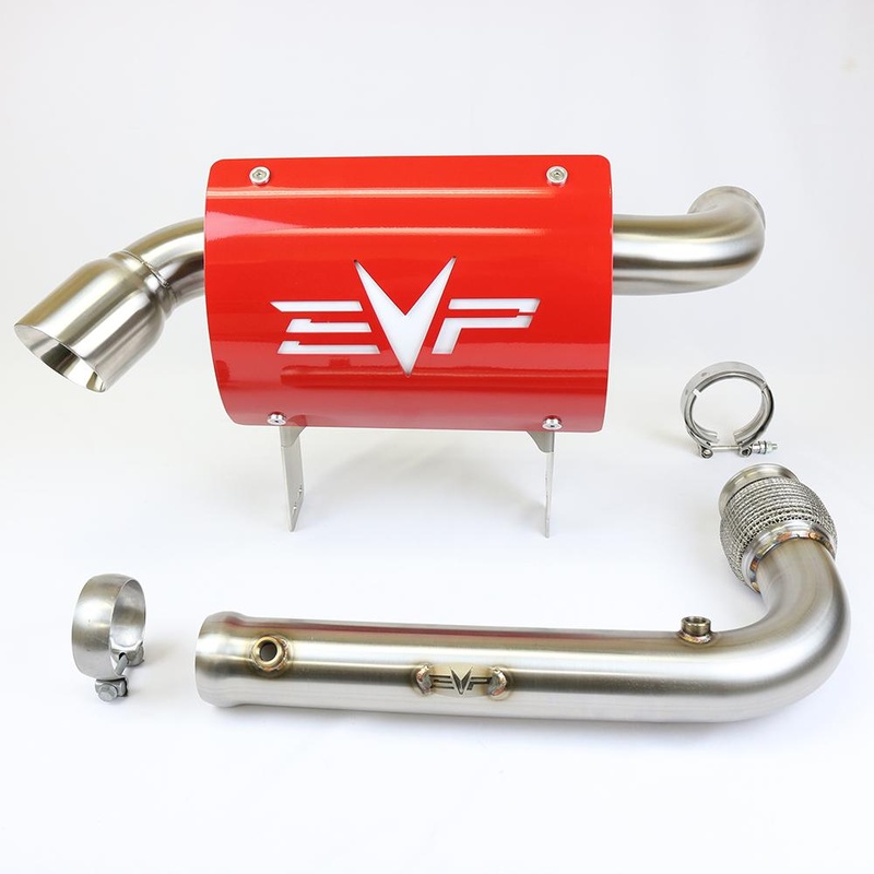 Can AM Maverick X3 Magnus 3 Turbo Full Back Exhaust System