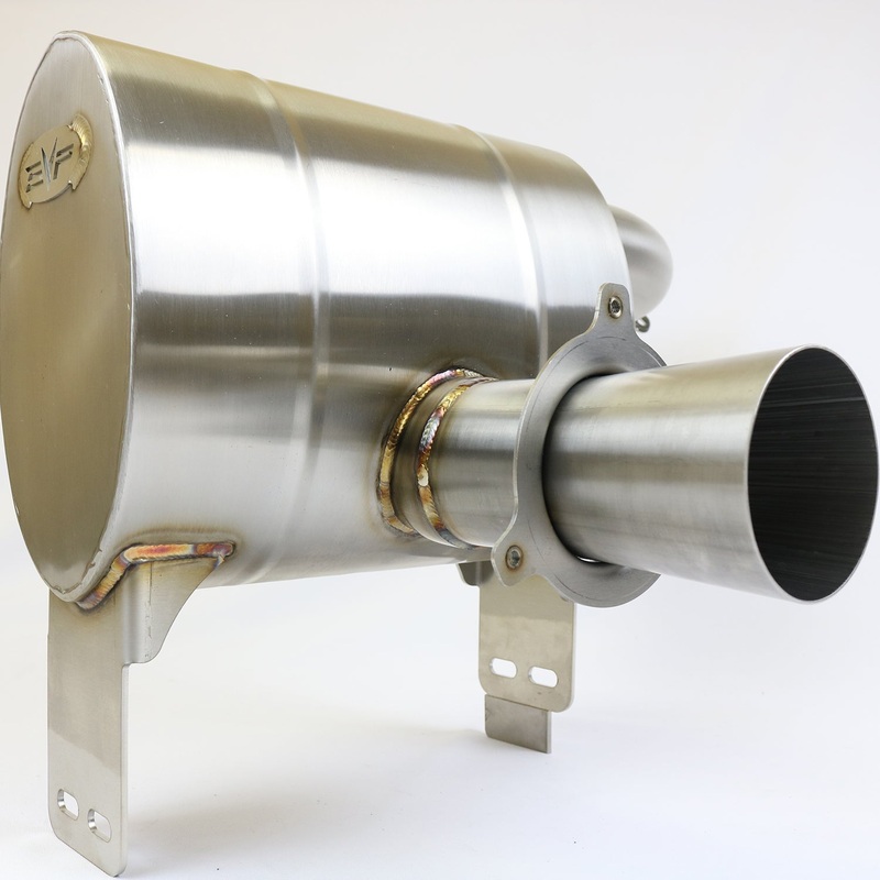 Can Am X3 Turbo Magnum Slip On Exhaust With Race Bypass Option