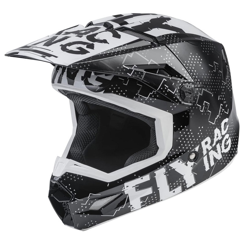 Fly Racing Youth Kinetic Scan Riding Helmet Size YS