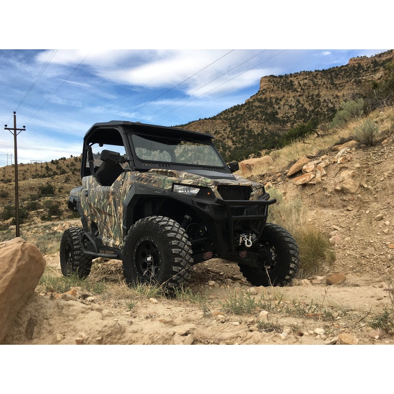 Polaris General Vented Windshield With D.o.t Stamp