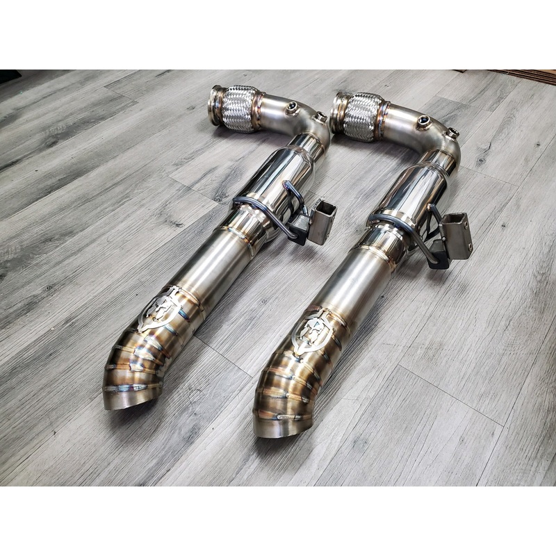 Can Am Maverick x3 Lobster Tail Race Exhaust