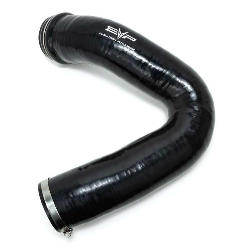 EVP POLARIS RZR XP TURBO/S & XP 1000 V-FLOW SILICONE INTAKE TUBE (BED TO AIRBOX)