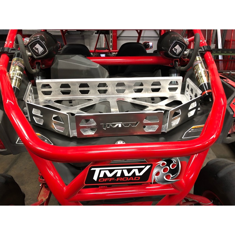 TMW CanAm X3 Cargo Rack|With LINQs|No LINQs|Add Bag|No Bag