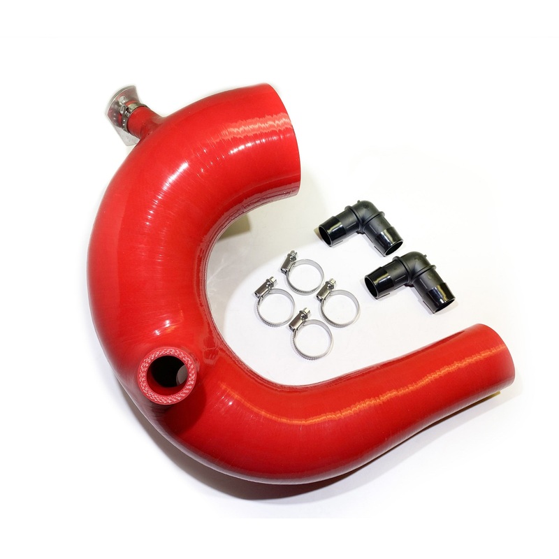 POLARIS RZR TURBO R & PRO XP V-FLOW SILICONE INTAKE TUBE (AIRBOX TO TURBO)