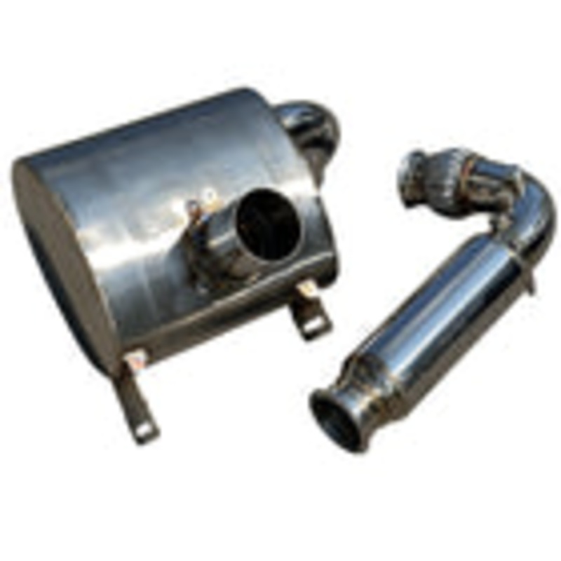 RPM Can Am Maverick X3 FULL 3 Chambered Q-Series Turbo Back Exhaust System