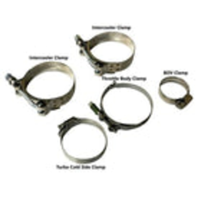 RPM Can Am Maverick X3 Turbo R & RR Stainless Charge Tube Clamp Set