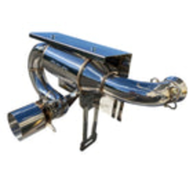 RPM-SxS X3 Slip On Exhaust Sport Muffler Can Am Maverick X3 Turbo R & RR