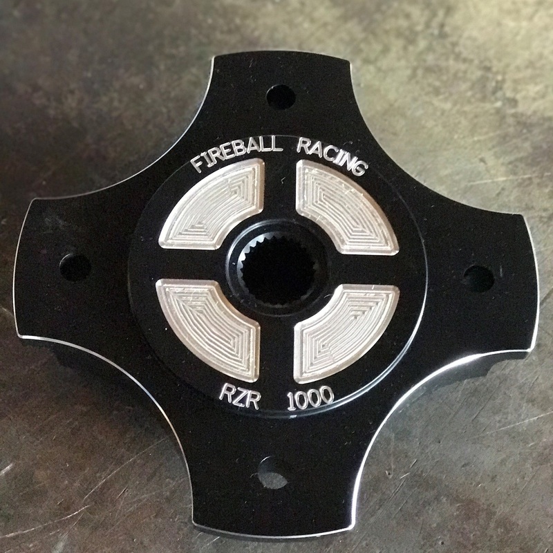 Fireball Racing RZR 1000 Billet Hubs