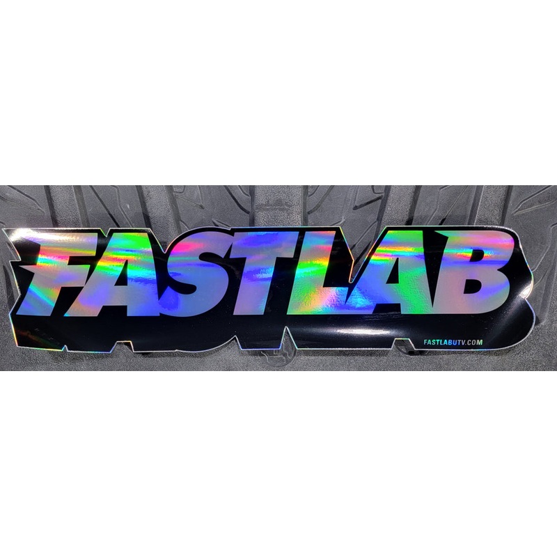 FastLab Holographic Medium Decal – 10 x 2.5