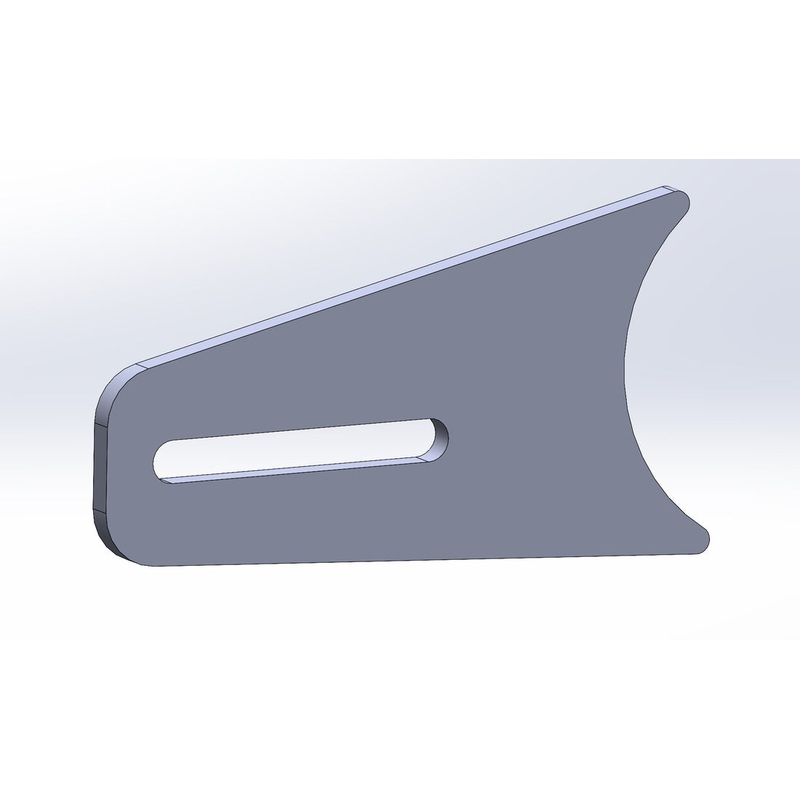 FastLab Rear Chase Light Bar Tabs for 1.75 Tube