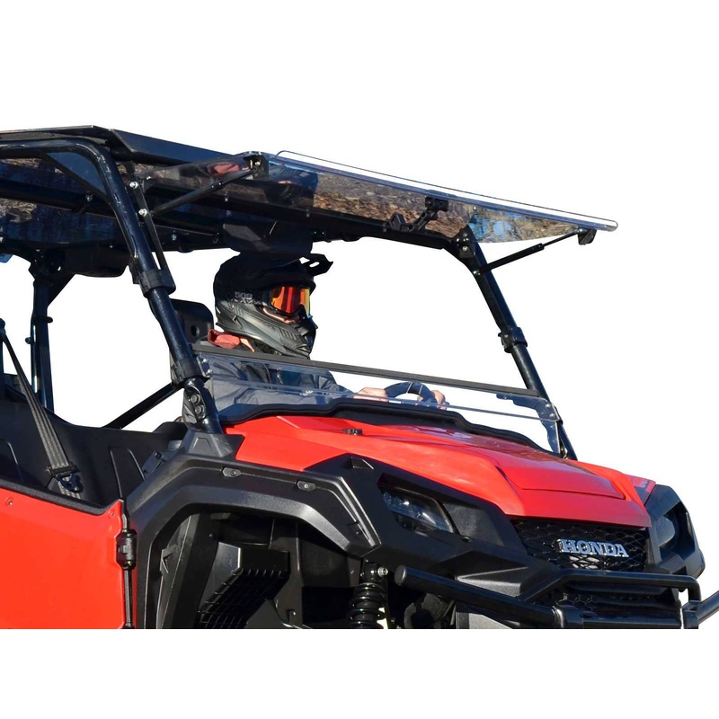 Honda Pioneer 1000 Scratch-Resistant Flip Windshield