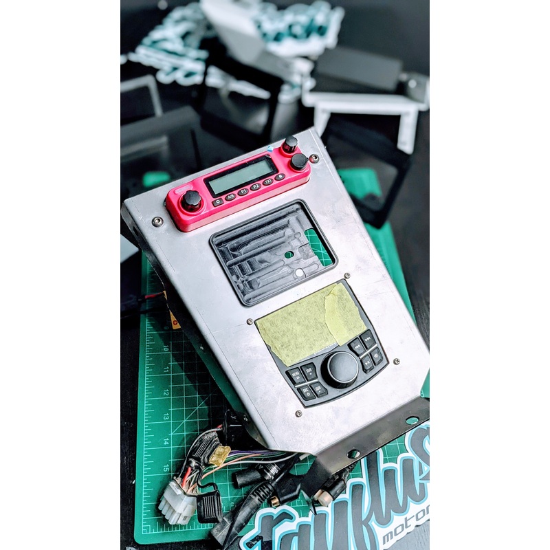 SFM Custom X3 XL Console|Black Textured|Standard Custom|Cradle/Auxbeam Custom