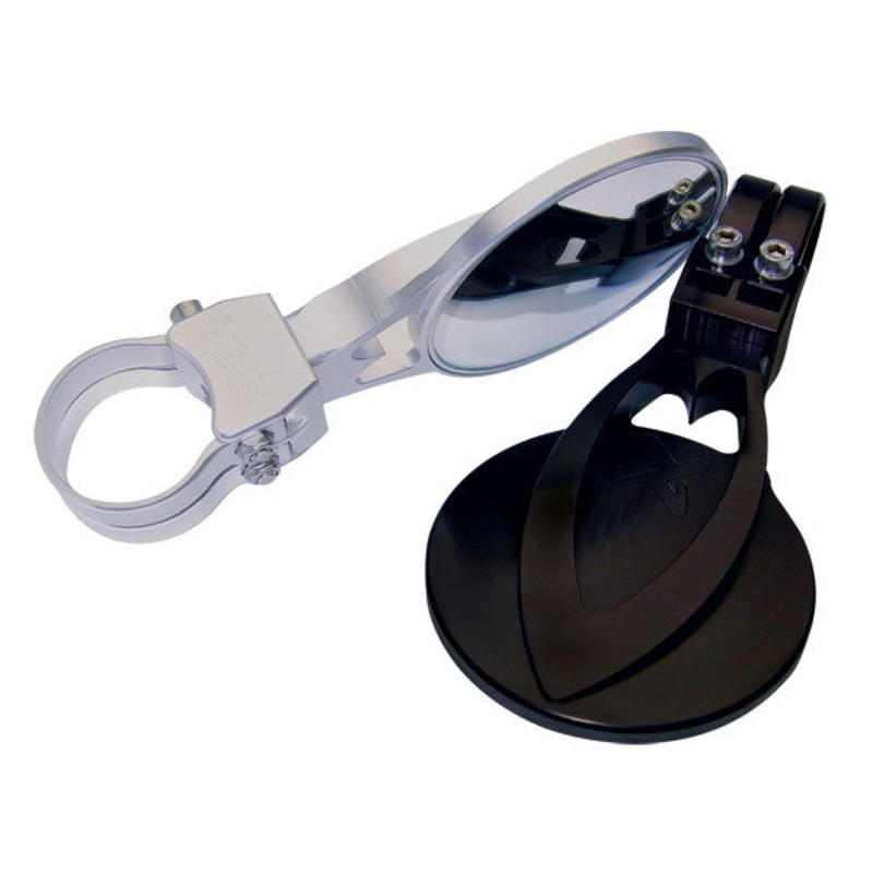 4.0 Round Full Billet Convex Side Mirror