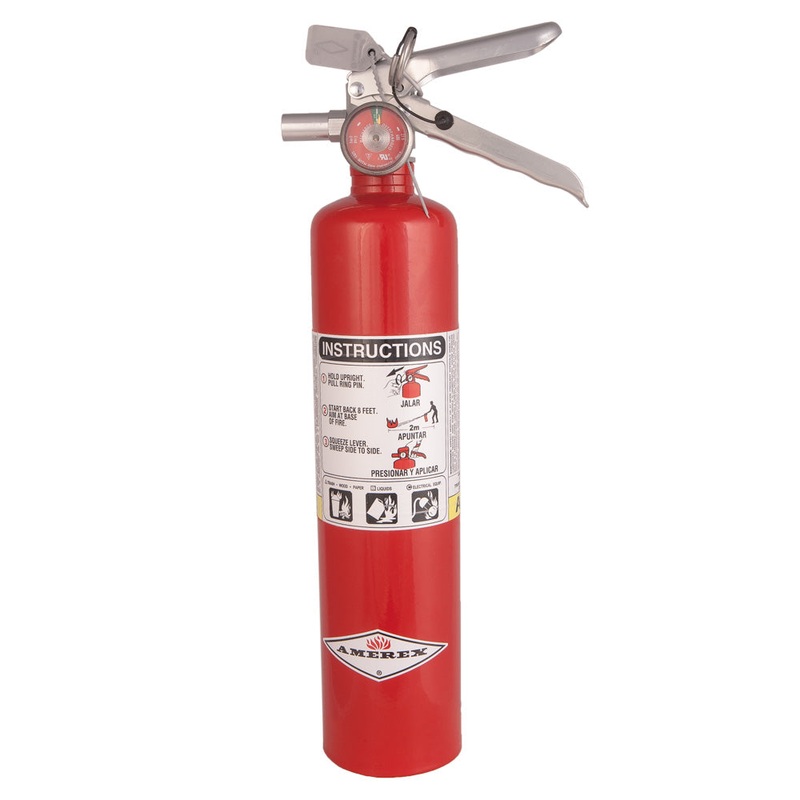 Amerex 2.5lb Fire Extinguisher Red B417T