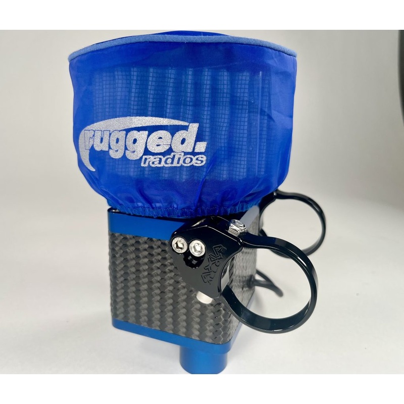 Bar Mount for Rugged Radios Mac Air Helmet Pumper  Pair