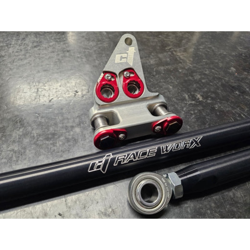 CT Maverick R Pro Tie Rods with Dampener Mount