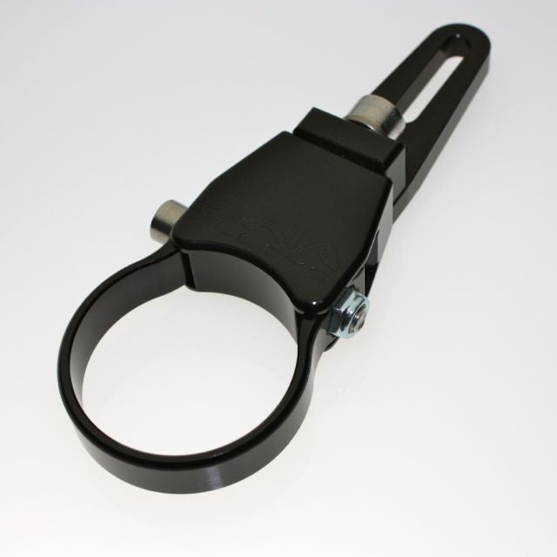 Extended .750 LED light bar mount for 6mm / 1/4 end mount