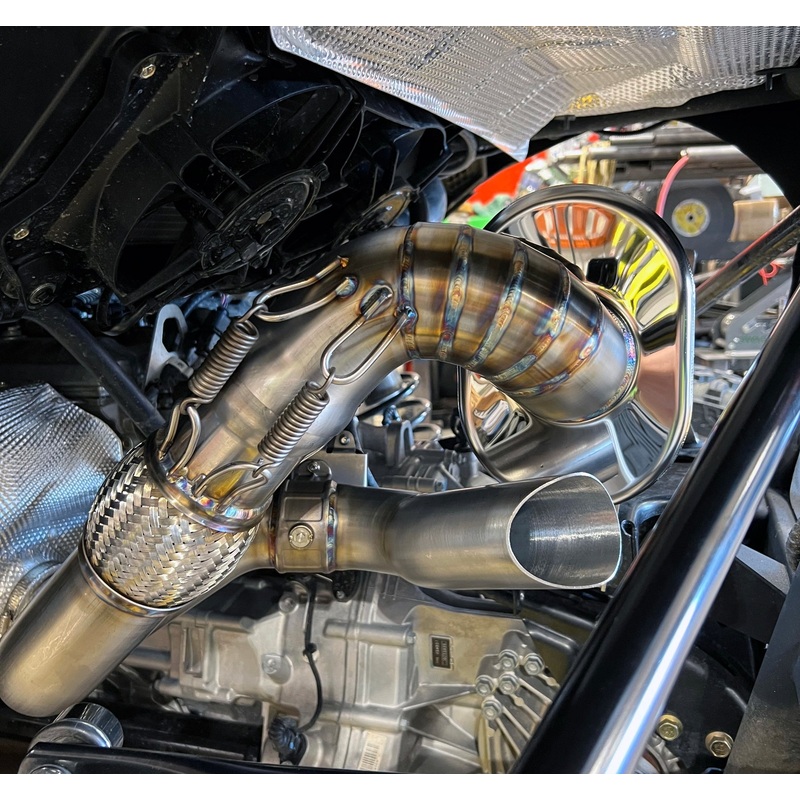 Ironclad Industries Can-Am Maverick R Reaper Exhaust