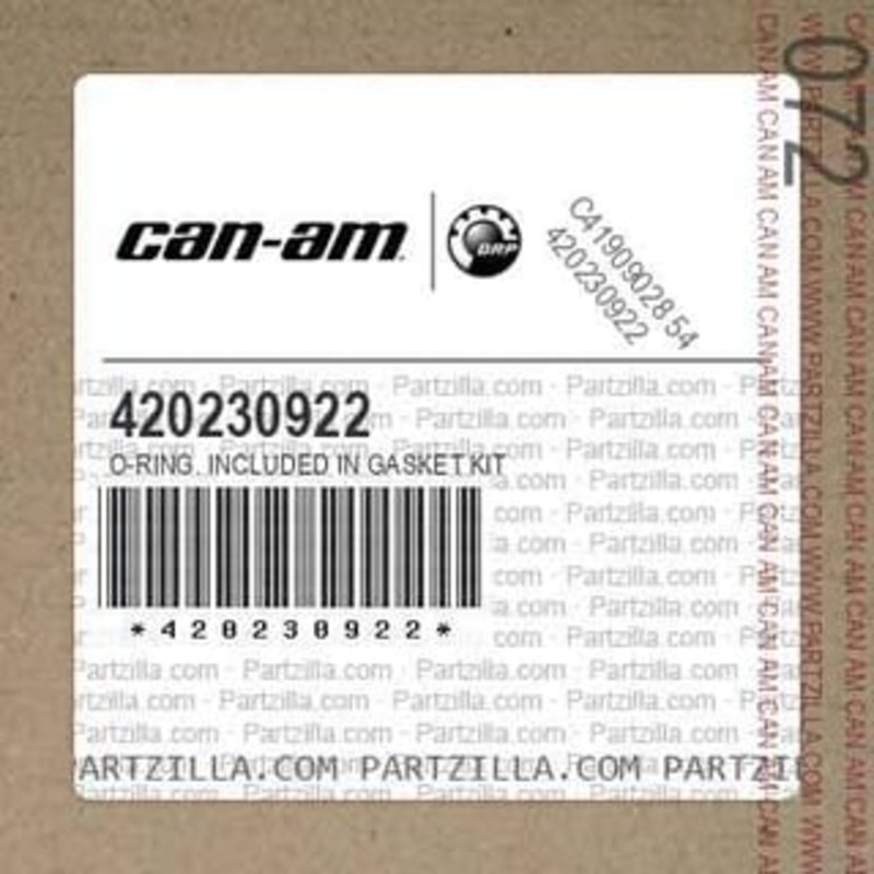 CAN-AM OEM MAV R ENGINE FILTER ORING | 420230922