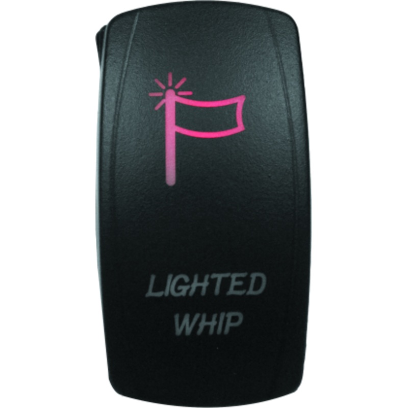 DragonFire Racing Lighted Switch Whip On/Off Red