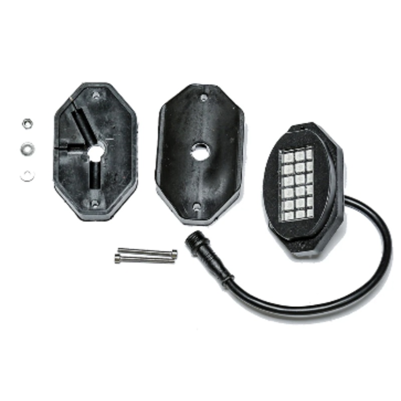 5150 Whips 187 Style Rock Lights w/ Control Harness
