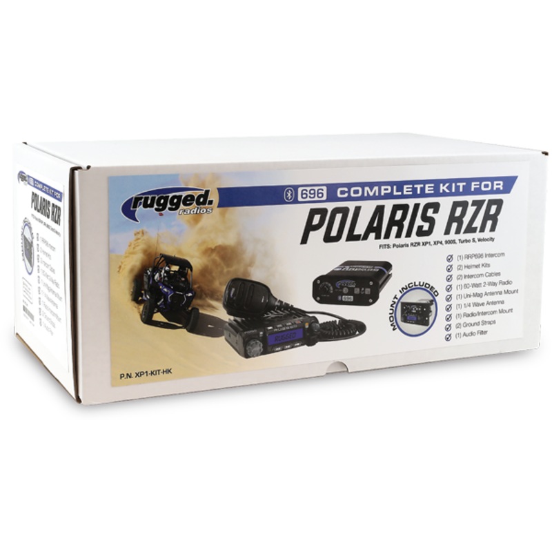 Rugged Radios Polaris RZR UTV KIT