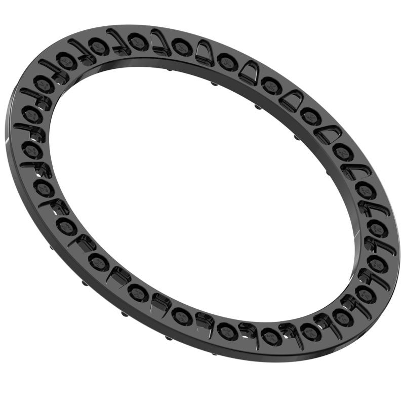 VBR30 UTV Beadlock Ring GB|Gloss Black|15 Inch|17 Inch