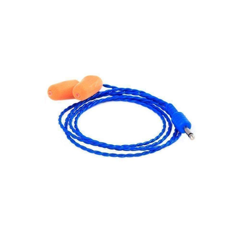 Challenger II Racing Foam Ear Bud Speakers with 1/8 Mono Plug