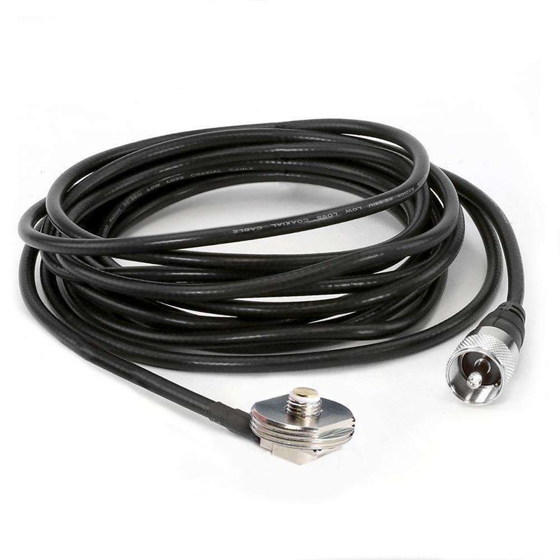 15′ Ft. Antenna Coax Cable with 3/8 NMO Mount