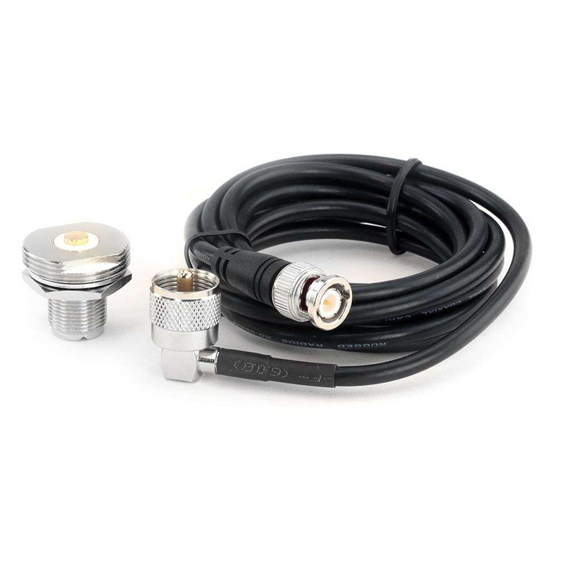 7′ Ft. RACE Antenna Coax Cable Kit with BNC Connector for handheld radios