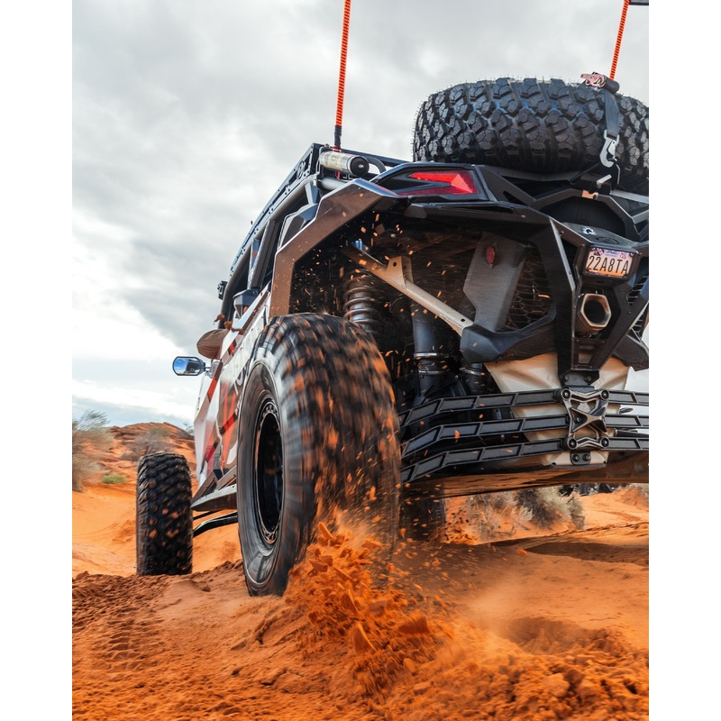 2017 to Current Can-Am X3 Maverick High Clearance Radius Rods in Black Finish for 72