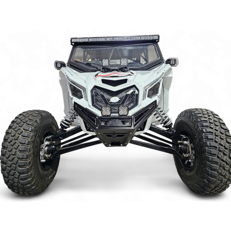 2017 to Current Can-Am X3 Maverick Machined Billet Front Winch Bumper (Black Anodize)