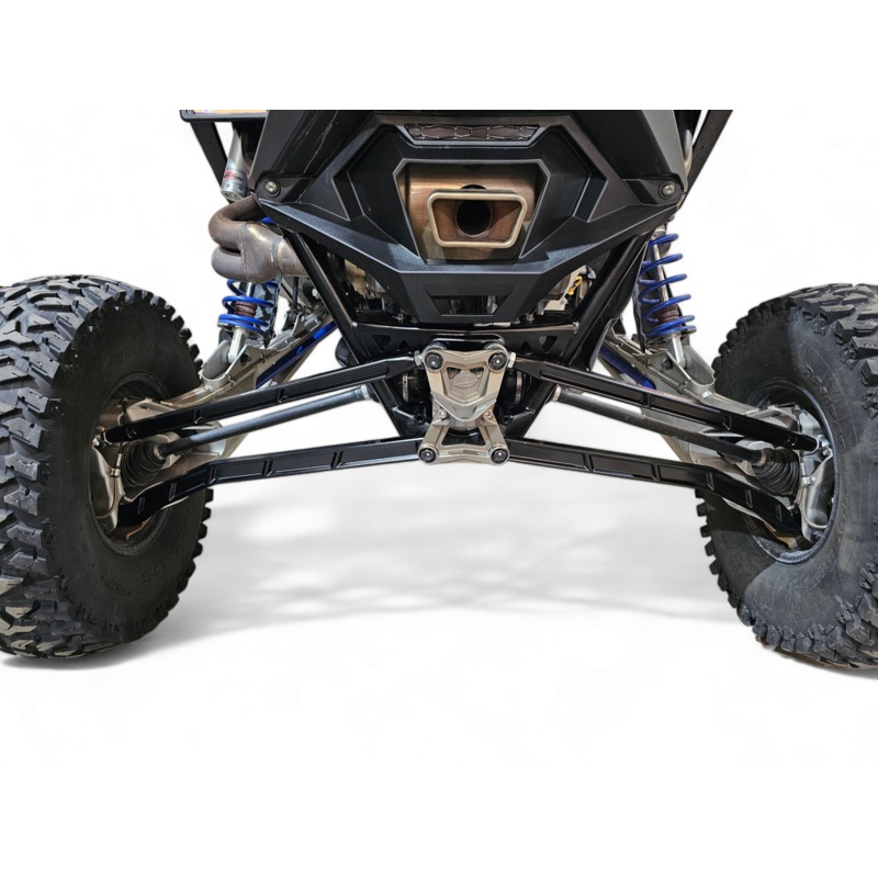2022 to Current Polaris RZR Pro R, Pro S, Turbo R High Clearance Radius Rods in Black Finish