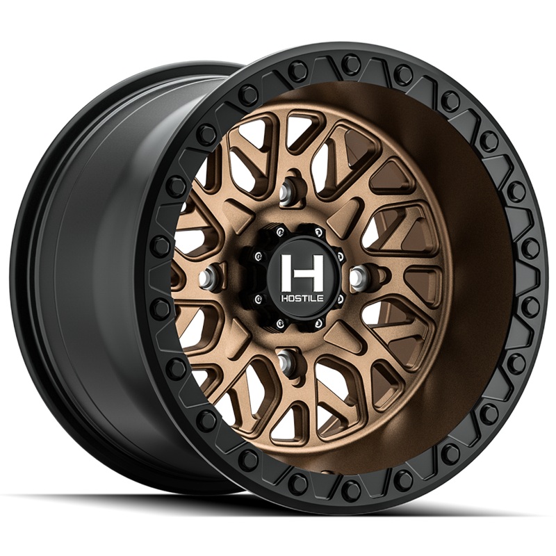 Hostile Wheels H133 Glamis UTV Wheel (Matte Bronze)
