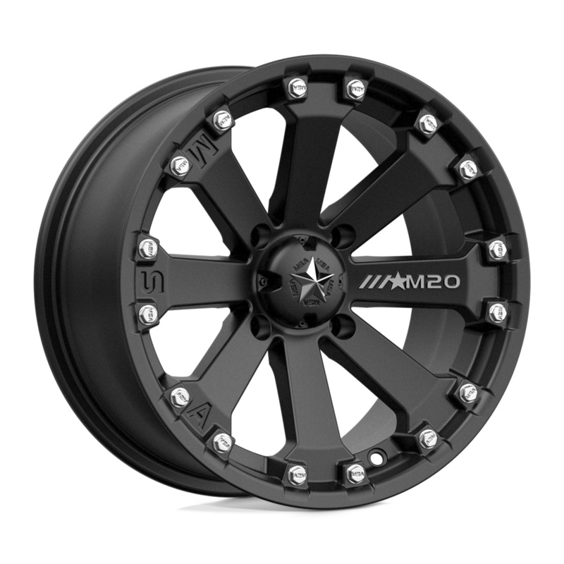 MSA Offroad Wheels Kore|Matte Black|4X110|4X115|4X156|4X137