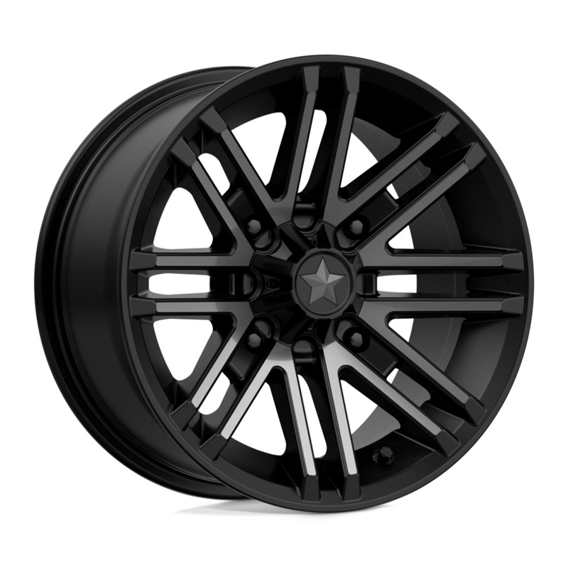 MSA Offroad Wheels Rogue|Satin Black W/ Titanium Tint|4X110|4X137|4X156