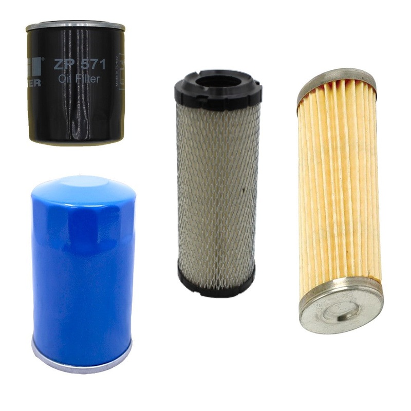New Filter KIT AIR/FUEL/OIL/HST Fits Kubota B7300