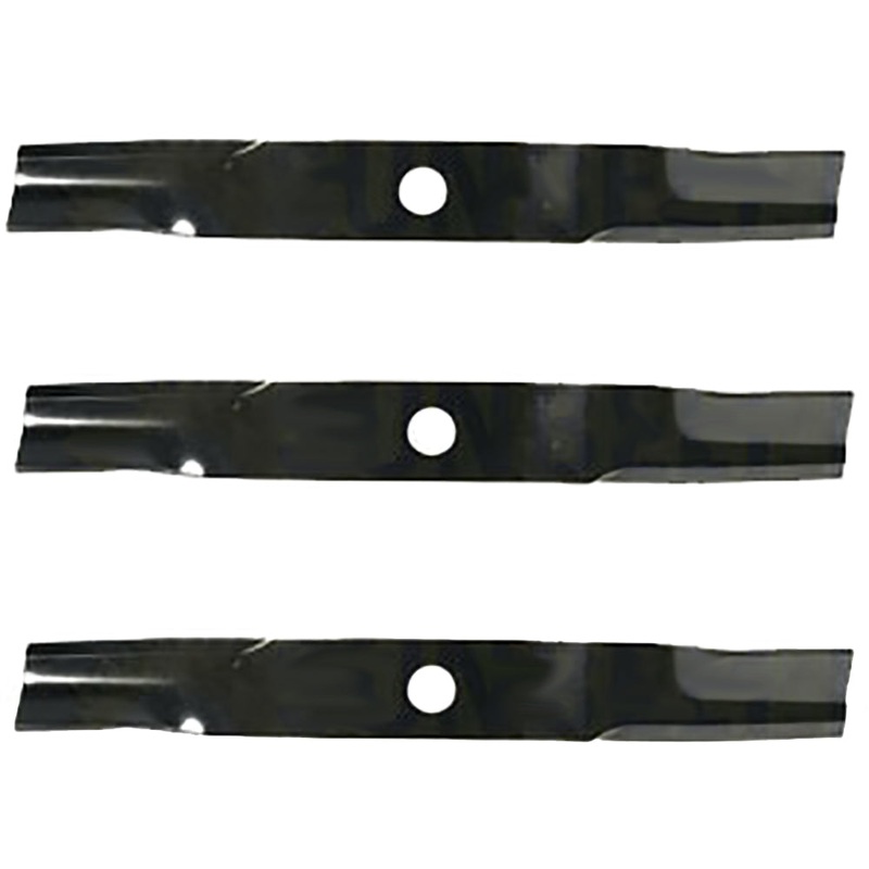 Set of 3 XHT 54 Mower Blades to fit Fits Kubota K5619-34350 RCK54GR ZD321N